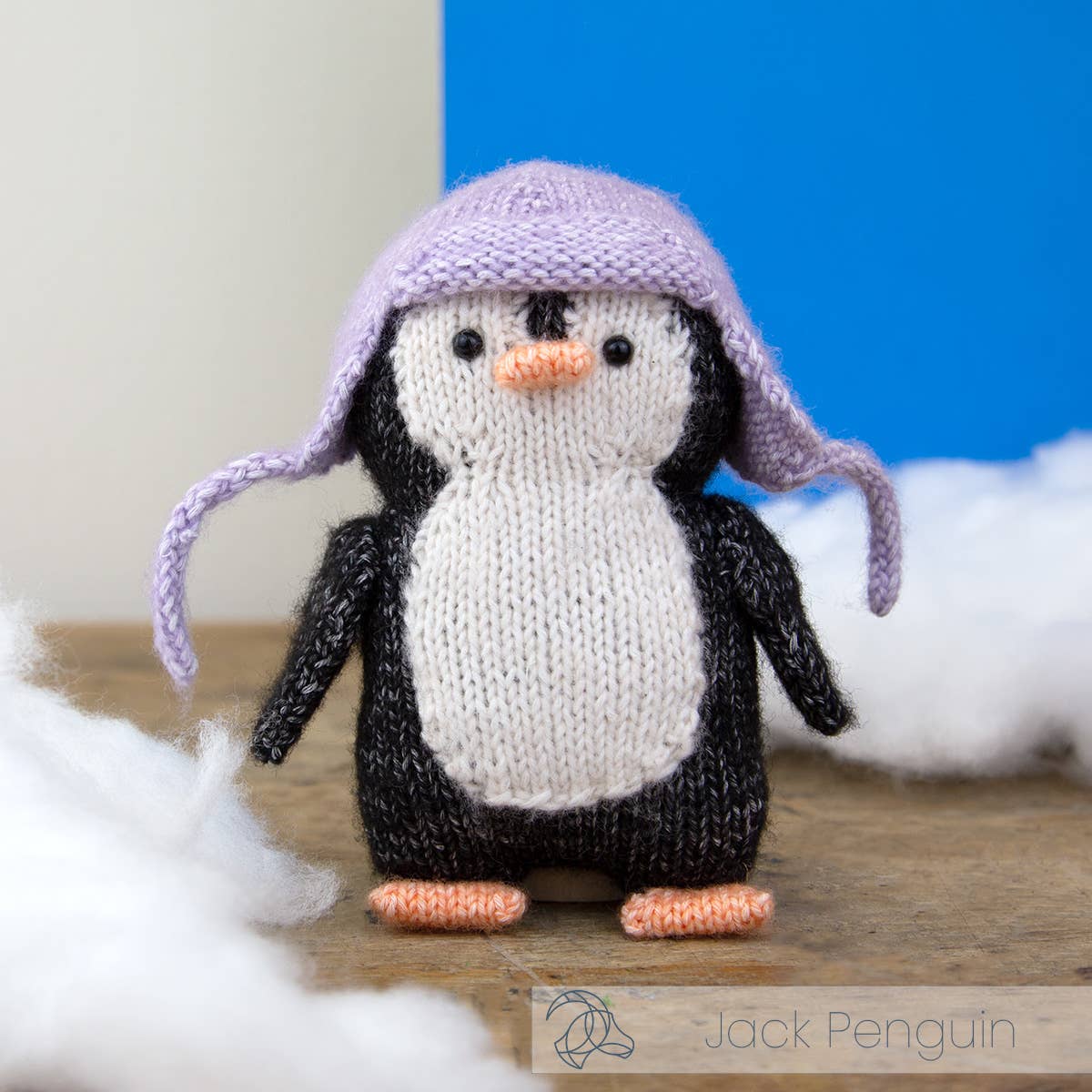 Jack Penguin - DIY Knitting Kit