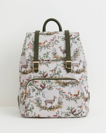 FABLE Crystal Grey A Night's Tale Woodland Mini Backpack