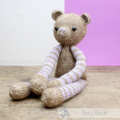 Tess Bear - DIY Knitting Kit