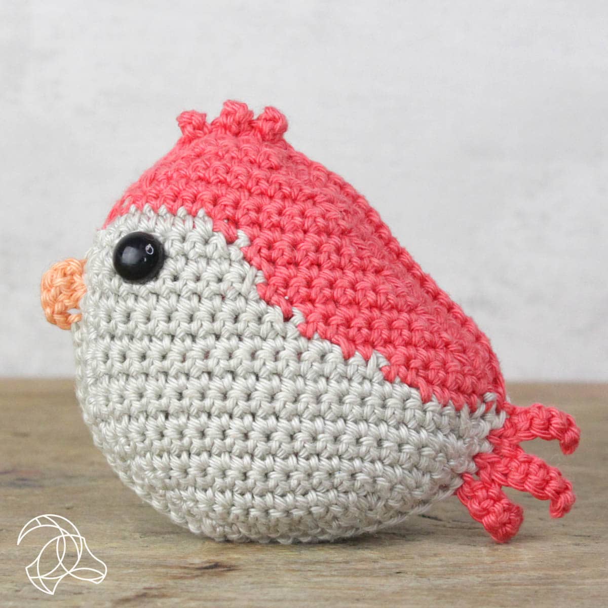 Red Bird - DIY Crochet Kit