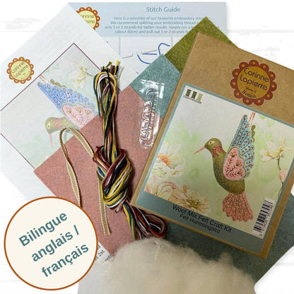 Hummingbird Felt Craft Mini Kit