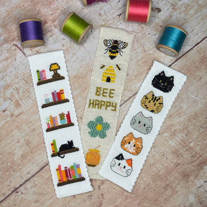 Book Lover Bookmark Kit Cross Stitch