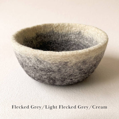 Felt Bowl - Large Ombre | Felt Yarn Bowl | Fibres of Life