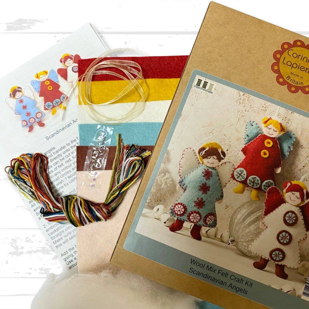 Scandinavian Angels Felt Craft Kit