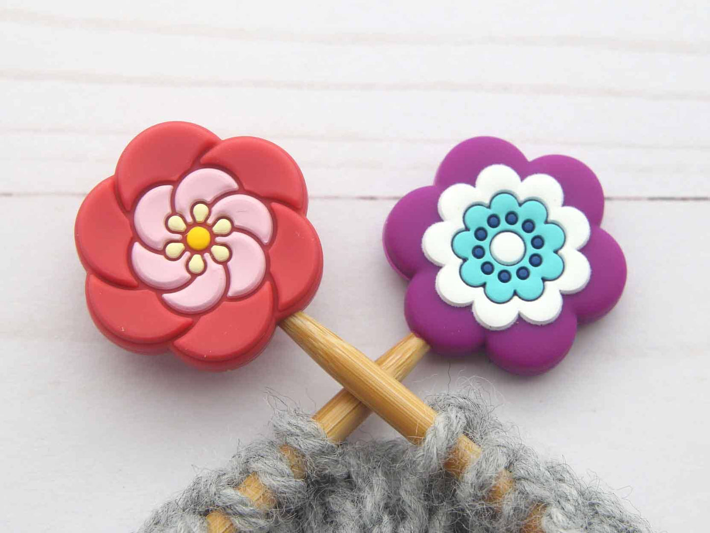 Colorful Flowers | Stitch Stoppers