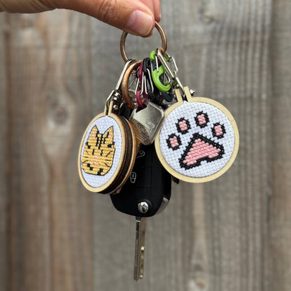 Snowman Mini Matchbox Christmas Cross Stitch Kit