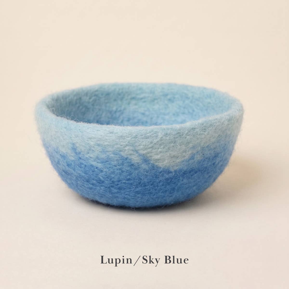 Felt Bowl - Small Ombre | Wool Yarn Bowl | Fibres of Life