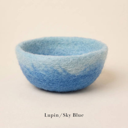 Felt Bowl - Small Ombre | Wool Yarn Bowl | Fibres of Life