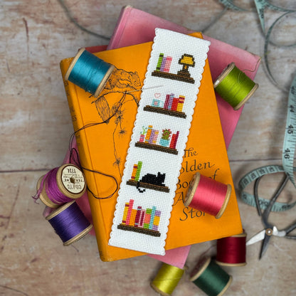 Book Lover Bookmark Kit Cross Stitch