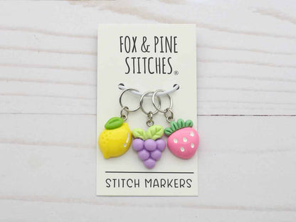 Fruit | Stitch Markers