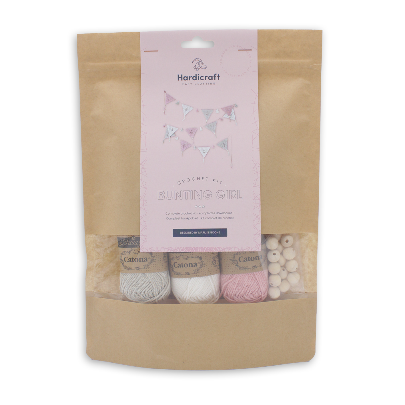 Bunting Girl DIY Crochet Kit