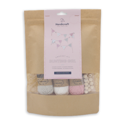 Bunting Girl DIY Crochet Kit