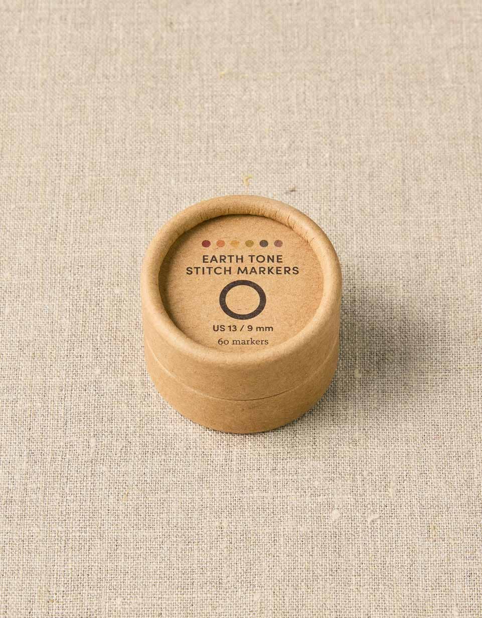 Earth Tones Ring Stitch Markers - Cocoknits