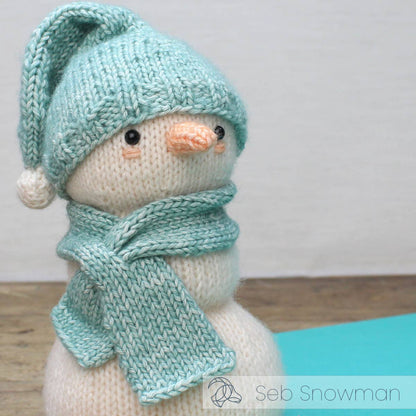 Seb Snowman - DIY Knitting Kit