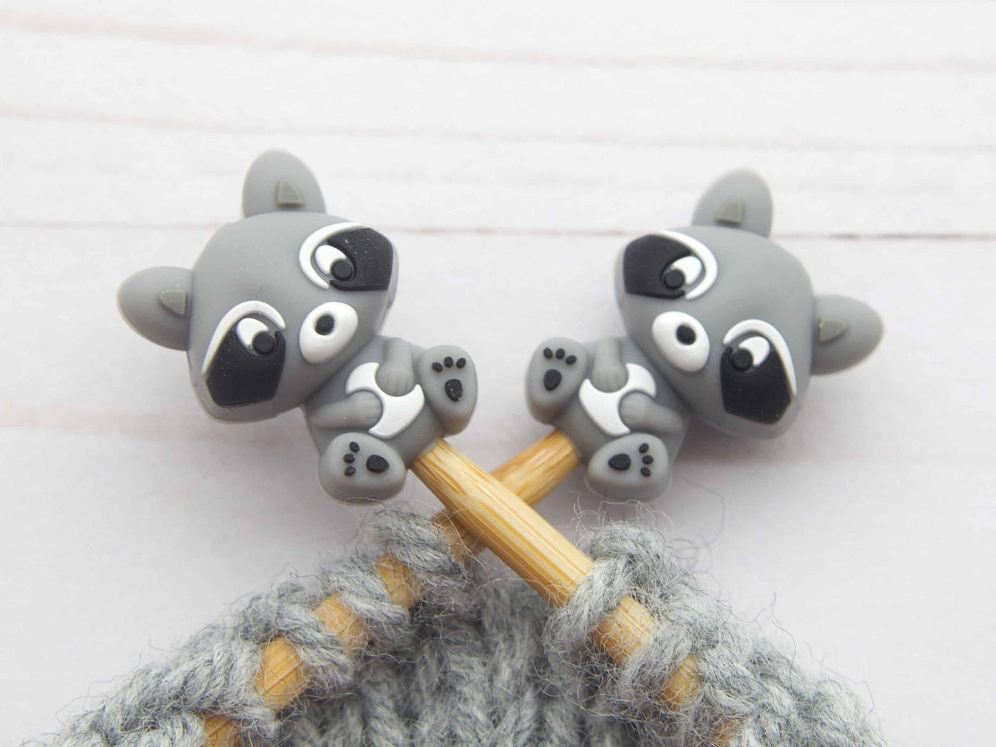 Little Raccoon | Stitch Stoppers Point Protectors Knitting