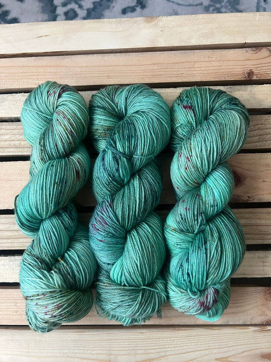 Ocean Waves Hand Dyed Yarn: DK