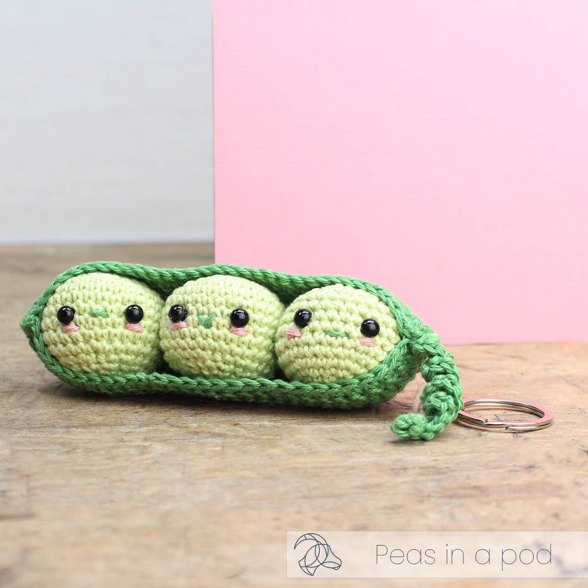 Peas in a Pod DIY Crochet Kit