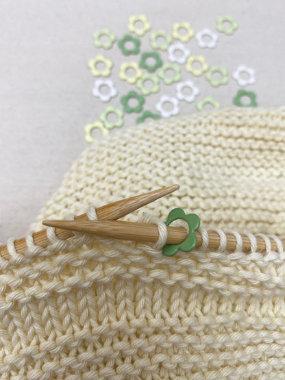 Lg Wildflower Stitch Markers - Allstitch Studio