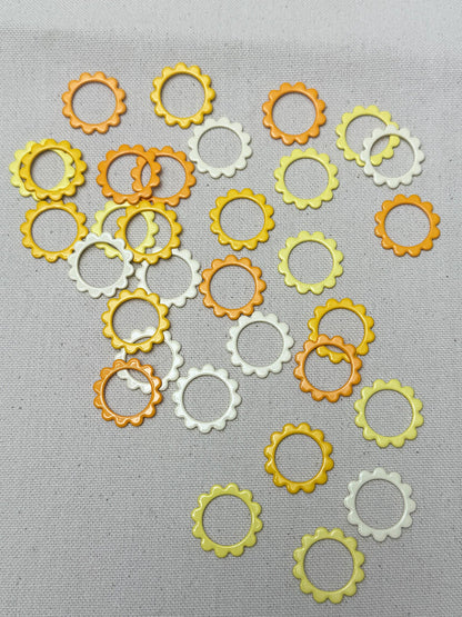 XL Flower Stitch Markers - Allstitch Studio