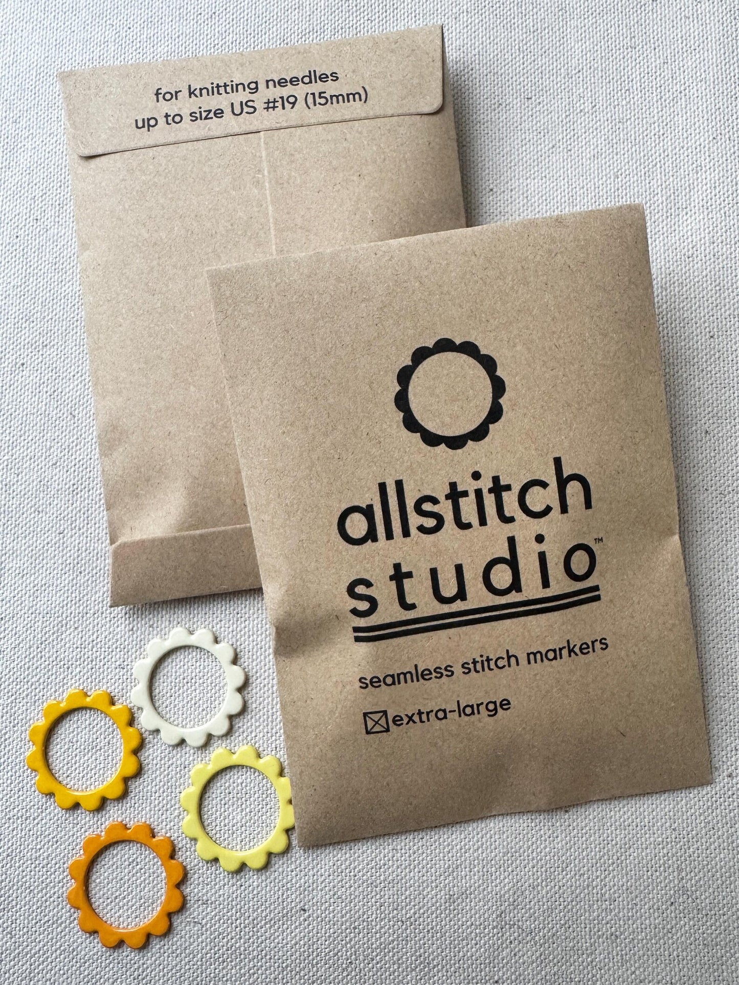 XL Flower Stitch Markers - Allstitch Studio