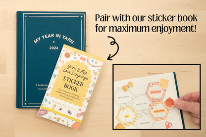My Year in Yarn 2026 - A Journal + Project Log by Summer Day Crochet