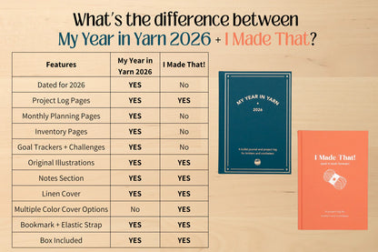 My Year in Yarn 2026 - A Journal + Project Log by Summer Day Crochet