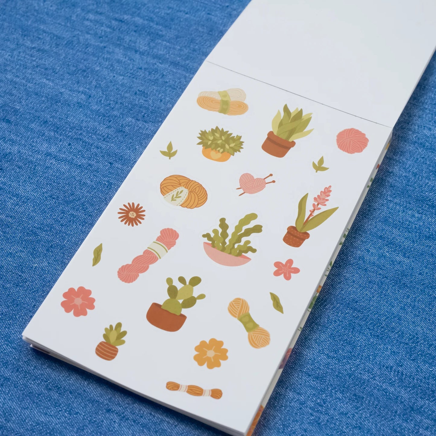 Sticker Book - Yarn is My Love Language - Summer Day Crochet