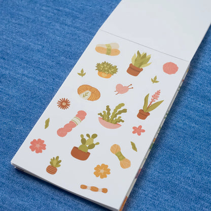Sticker Book - Yarn is My Love Language - Summer Day Crochet