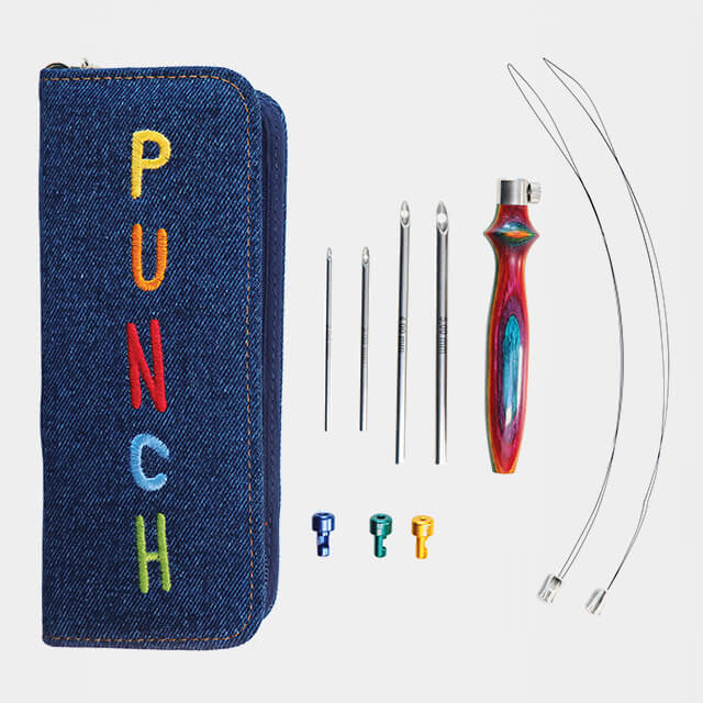 Knitter's Pride Punch Needle Set - Vibrant