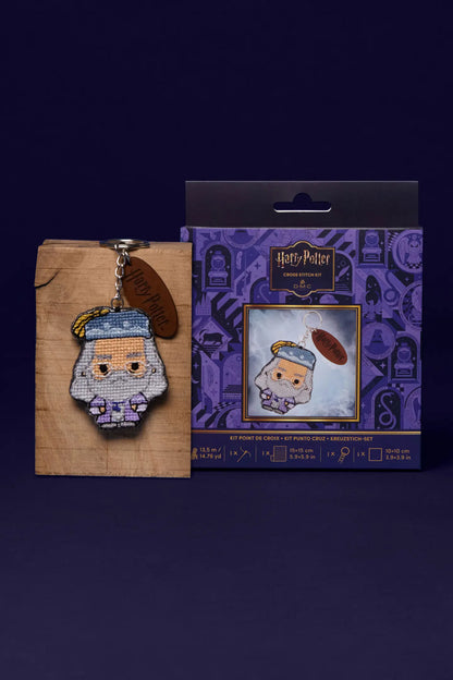 Albus Dumbledore™ Harry Potter Keyring Cross Stitch Kit