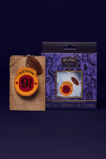 Platform 9¾ Harry Potter™ Keyring Cross Stitch Kit
