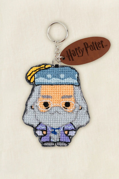 Albus Dumbledore™ Harry Potter Keyring Cross Stitch Kit