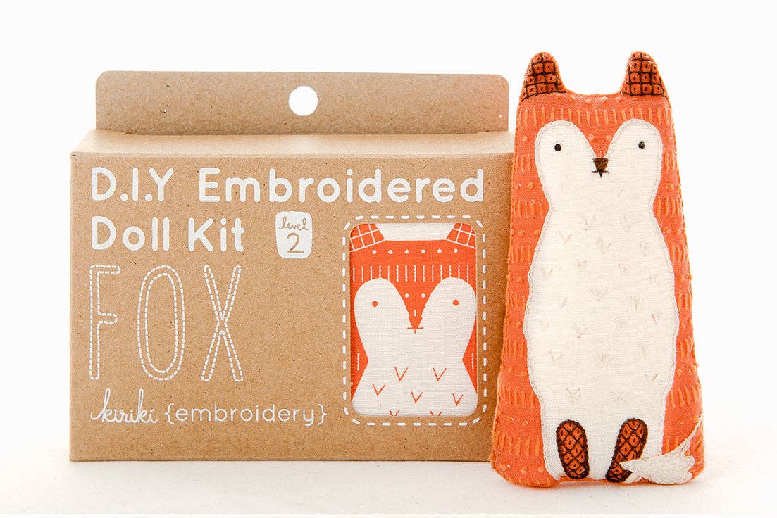 Fox - Embroidery Kit