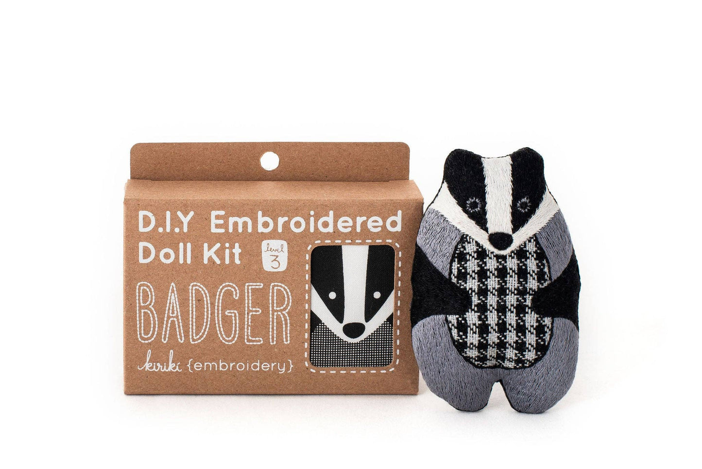 Badger - Kiriki Embroidery Kit