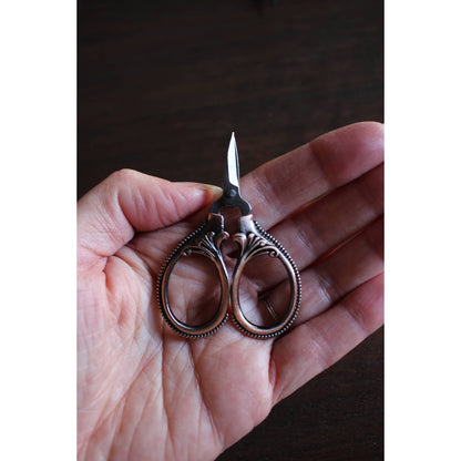 Mini Embroidery Scissors Copper