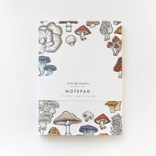 Mushroom + Fungi Notepad