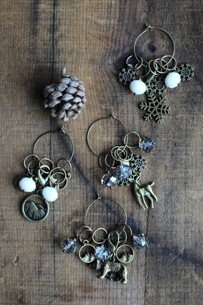 Winter Forest Stitch Markers