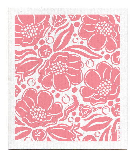 Swedish Dishcloth - Flora - Blush Pink