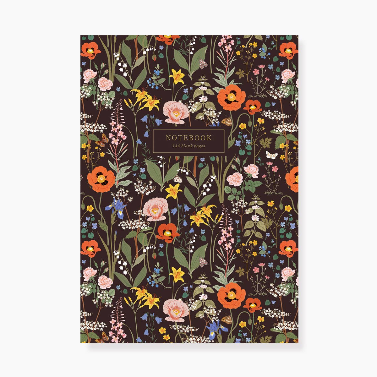 Wild Flowers Deluxe Notebook