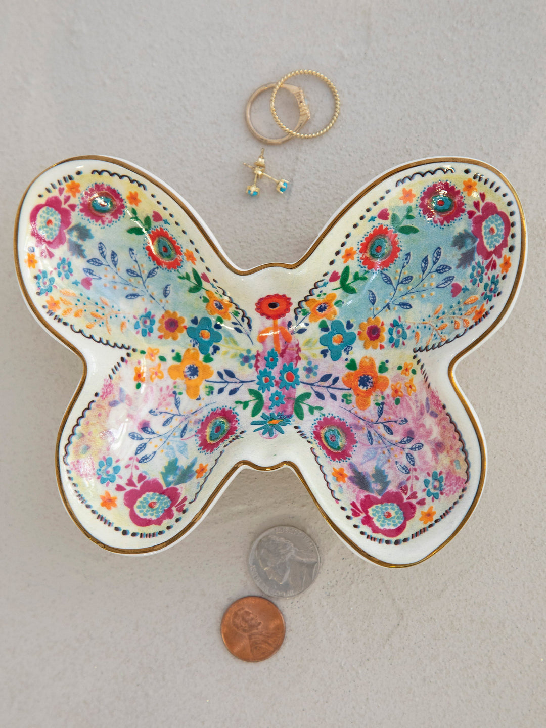 Butterfly Trinket Bowl