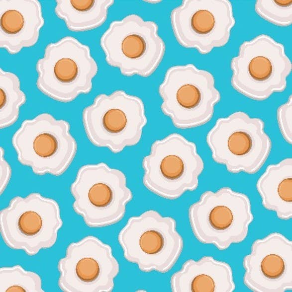 Swedish Dishcloth - Eggs Sunny Side Up