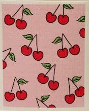 Swedish Dishcloth - Cherry design