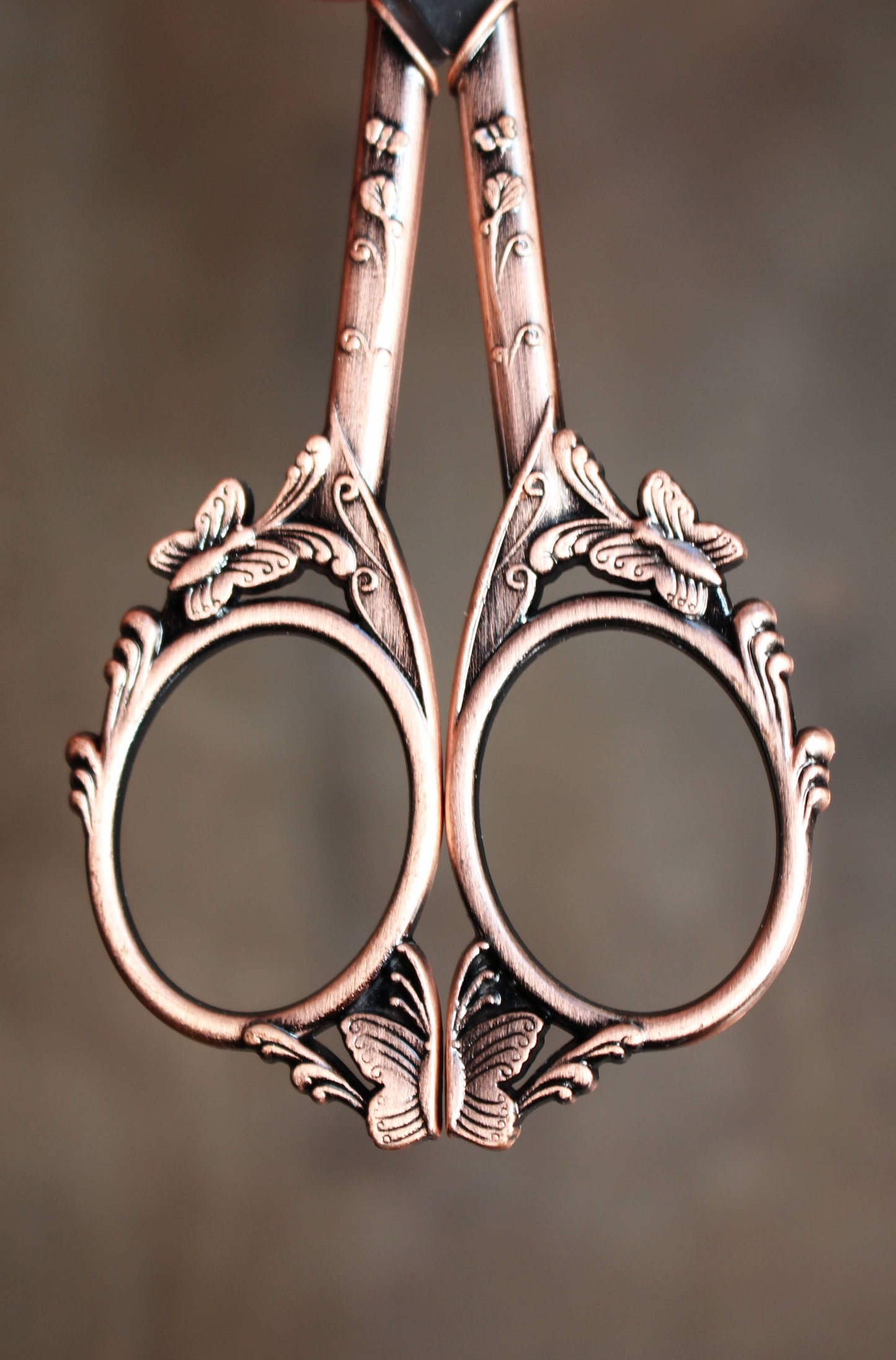 Butterfly Scissors - Antique Copper